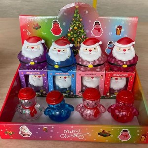 Jouet Squishy Père Noël en TPR à texture de bonbon de malt, à rebond lent, anti-stress, pour enfants et adultes - Product Image 6