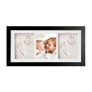 बच्चे मिट्टी प्रिंट उपहार किट हाथ और पदचिह्न मिट्टी बच्चे फोटो फ्रेम कास्टिंग किट - Product Image 3