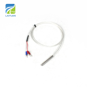Laiyuan 3-draads PT100 <span class=keywords><strong>RTD</strong></span>-<span class=keywords><strong>sensor</strong></span> PT100 3-draads temperatuursensor PT100 thermocouple in China - Product Image 2