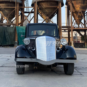 Voiture électrique noire rétro vintage la plus vendue pour adultes – Véhicule de loisirs et de tourisme classique - Product Image 6