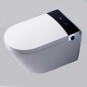 Hotel Keramik Sanitär keramik Wand verdeckte Tank Bad intelligente WC automatische Toilette Bidet Wand hing intelligente Toilette