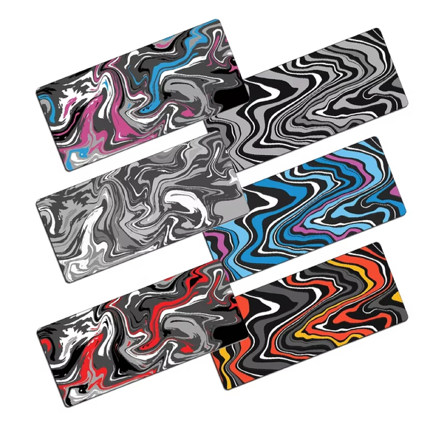 Custom Large Gaming Desk Mat Neoprene Mouse Pad Polyester Fabric Sublimation Logo & Art Sublimation Printing