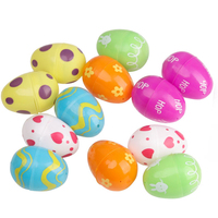 Oeuf surprise géant à remplir 35cm faveurs de fête de Pâques jouet en plastique cadeau pour enfants