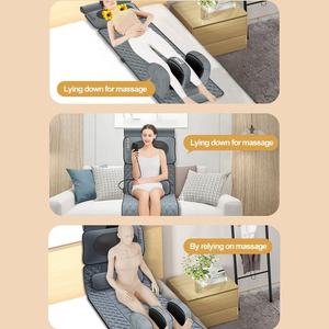 Matelas de sport gonflable infrarouge à rouleaux avec airbag intégral et vibrations pour étirements - Product Image 6