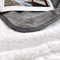 Couverture imperméable douce et lavable en peluche unie écologique pour couple, idéale pour les jeux intimes