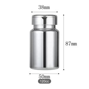 Flacone per pillole in plastica flacone per Capsule elettrolitico farmaceutico in <span class=keywords><strong>PET</strong></span> da 75ml-500ml con tappo Flip Top - Product Image 3