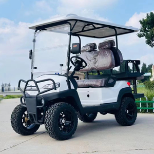 Chariot de golf électrique 4 places de conception professionnelle personnalisée - Product Image 1