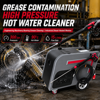 Nouvelle nettoyeuse haute pression industrielle diesel à eau chaude pour le nettoyage des graisses épaisses, du goudron et des boues d'huile des machines