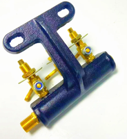 Vanne de sécurité hydraulique en laiton pour gaz/air, contrôle d'entrée haute température, taille de port 1/4, accessoires pour cuisinière/brassard à gaz, barbecue