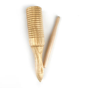 Orff Kindergarten Aufführungs-Musiklehrmittel-Set 6-teilige Kombination Holz-Taillenglocke 5 Tonleitern Musikalisches Spielzeuginstrument - Product Image 4