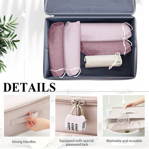 Bolsa de almacenamiento discreta con cerradura para adultos, organizador de almacenamiento, Protección de Privacidad, bolsa de almacenamiento de juguetes, bolsa de almacenamiento para juguetes privados - Product Image 6