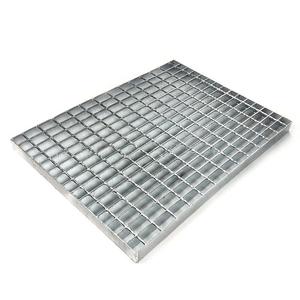 Grille métallique industrielle antidérapante en acier pour couvercle de tranchée au sol - Product Image 2