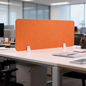 Akustische Polyester-Stoffplatten Bunte Filz-PET-Akustikpaneele PET-Akustik-Trennwände für Stehpulte - Product Image 1