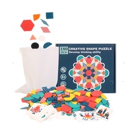 Puzzle créatif Beiyang de 180 pièces pour l'éducation précoce des enfants, formes géométriques mongoles, jouet éducatif