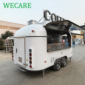 वेसेयर कस्टम पूरी तरह से सुसज्जित कॉफी ट्रेलर मोबाइल बार विंटेज फूड ट्रक जर्मनी स्ट्रीट पिज्जा ओवन फूड वैन ट्रेलर - Product Image 5