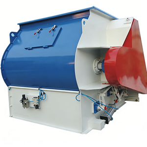 SUS304 Sanitary Double Shaft Paddle Mixer Food Grade Blender 35kW <b>Motor</b> for Chemical Processing Seafood Seasoning Protein Powder - Product Image 3