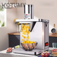 Automatische Multifunctionele Groentesnijder Fruit-En Groentesnijder Commerciële Huishoudelijke Wortelkorrelige Snijmachine 250W