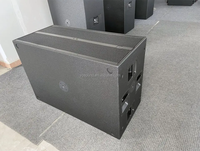 Caisson de basses actif professionnel double 18 ''système de sonorisation de concert extérieur caissons de basses
