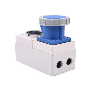 Interrupteur-<span class=keywords><strong>prise</strong></span> combiné <span class=keywords><strong>de</strong></span> qualité industrielle, étanche à la poussière, à l'eau et à la pluie, indice <span class=keywords><strong>de</strong></span> protection IP67, <span class=keywords><strong>32A</strong></span> 250V, <span class=keywords><strong>triphasé</strong></span> 380V, avec matériau PC - Product Image 3