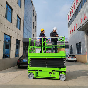 פלטפורמת להרים מספריים ניידת עם גלגלים 6m 8m 10m 10m 12 מ 'הרמת הידראולי עבור מלונות חומר פלדה 380v מתח - Product Image 5