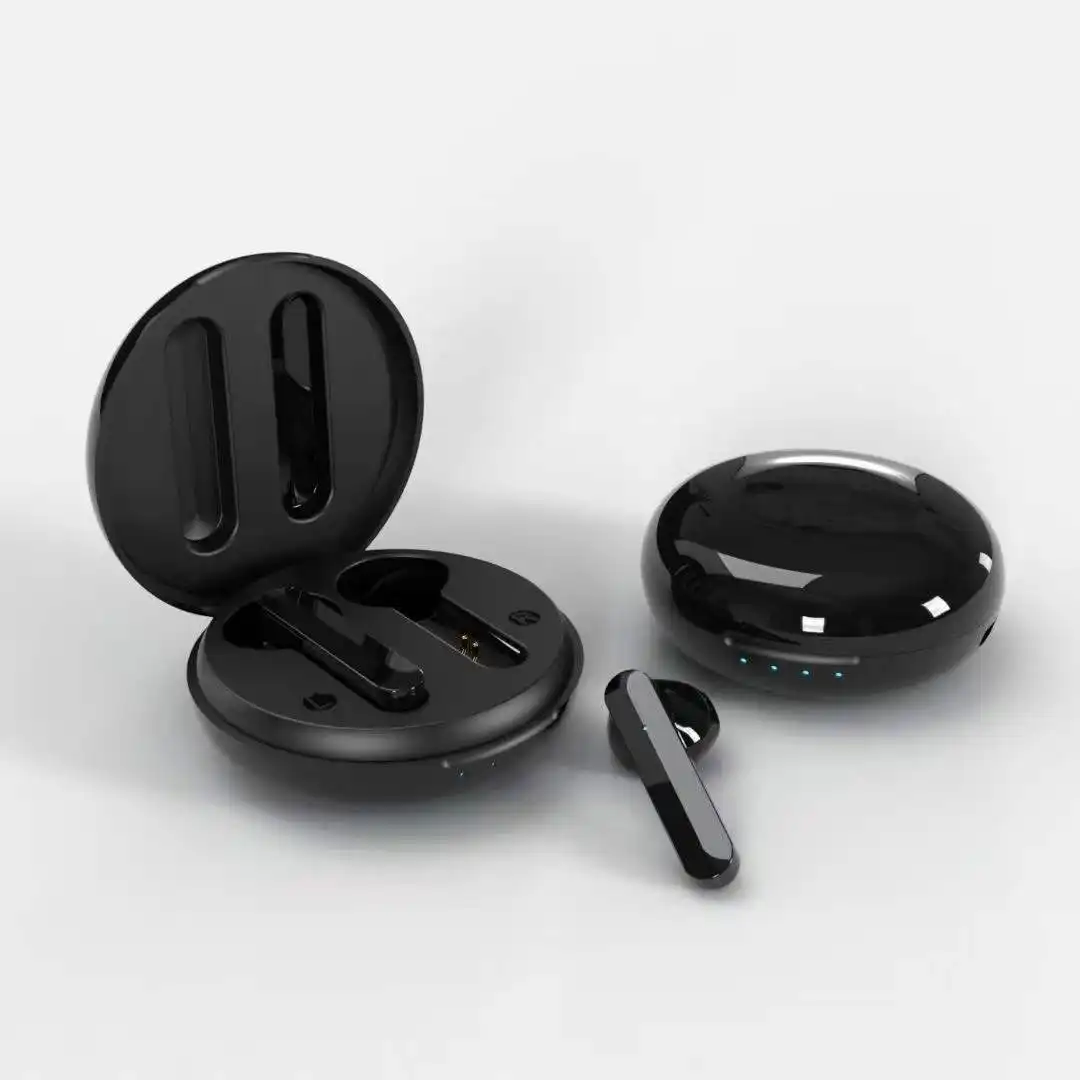 Earphone kualitas tinggi hands free true wireless headphone elektronik earbud TWS in-Ear