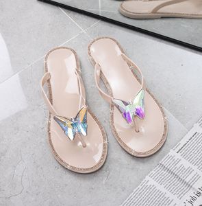 New Arrival <strong>Jelly</strong> Slippers Women New Fashion Shoes Summer Rhinestone <strong>Flip</strong> <strong>Flops</strong> - Product Image 6