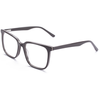 Monture de lunettes rectangulaire classique Elan Optical RD26079 en gros, monture complète unisexe en acétate, lunettes optiques écologiques sans peinture