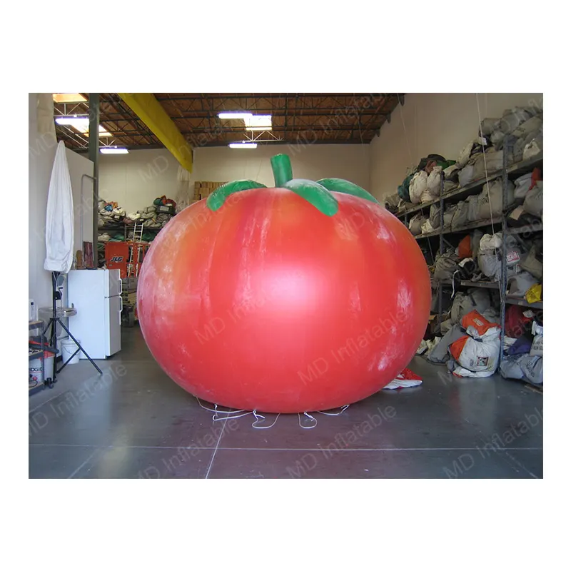 スーパーマーケットの販促品野菜果物カスタム巨大なインフレータブルトマト