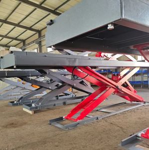 Elevadores de coche de 4000Kg portátiles de mediana altura hidráulicos automáticos Elevador de tijera para coches en el suelo a la venta - Product Image 6