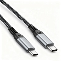Câble USB Type C vers C 240 Watt Fabrication de haute qualité Tressé 1m 2m 3m PD 3.1 EPR Charge rapide 240W 5A Câble USB C vers USB C 10 pieds