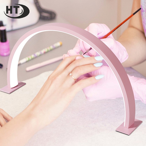 Công tắc điều khiển đèn hồ quang hình chữ U nửa mặt trăng Đèn Móng Tay đặt thẩm mỹ viện bảo vệ mắt <span class=keywords><strong>LED</strong></span> đèn bàn đèn bàn - Product Image 4