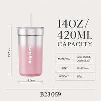 Bouteille isotherme en acier inoxydable pour l'extérieur avec boîte cadeau, tasses à café personnalisées, logo personnalisé, flacons isothermes en acier inoxydable