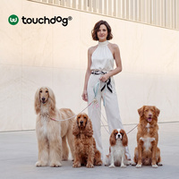 Laisse double réglable anti-emmêlement pour chiens, pivotante à 360°, en cuir robuste avec décoration diamantée pour la promenade de deux chiens