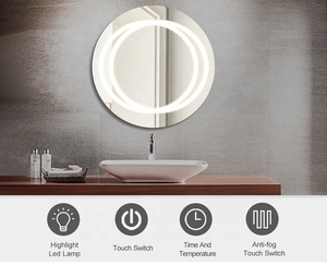 Mmade en China baño personalizado maquillaje sin marco <span class=keywords><strong>led</strong></span>/<span class=keywords><strong>espejo</strong></span> con <span class=keywords><strong>luz</strong></span> <span class=keywords><strong>led</strong></span> - Product Image 4