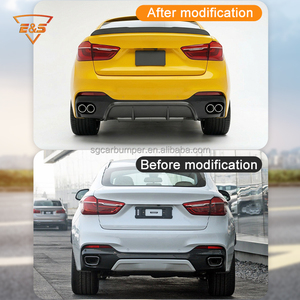 Accesorios para Automóviles, Difusor <span class=keywords><strong>de</strong></span> Fibra <span class=keywords><strong>de</strong></span> Carbono para <span class=keywords><strong>BMW</strong></span> <span class=keywords><strong>X6</strong></span> F16, Mejora al Estilo MP, Piezas <span class=keywords><strong>de</strong></span> Automóvil - Product Image 6