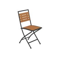 Sillas Plegables Metálicas para Exteriores, Juego de Mesa y Sillas para Camping, Mesa de Comedor Impermeable para Cafés, Tiendas de Té con Leche y Espacios al Aire Libre