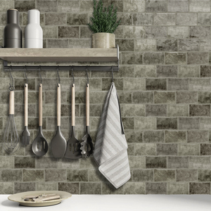 <span class=keywords><strong>Piastrelle</strong></span> <span class=keywords><strong>Adesive</strong></span> in Vinile per Rivestimento Parete, Adesivi Murali per Cucina, <span class=keywords><strong>Bagno</strong></span> e Caminetto - Product Image 5