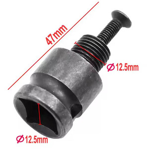 Adaptateur de <span class=keywords><strong>mandrin</strong></span> de <span class=keywords><strong>perceuse</strong></span> 1/2 <span class=keywords><strong>pour</strong></span> outils de conversion de clé à chocs clé électrique au connecteur de <span class=keywords><strong>perceuse</strong></span> électrique - Product Image 5