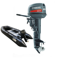 Mesin Kapal MARIN 2 Tak OUTBOARD MOTOR YAMAHA 25HP Mesin Luar Papan (Outboard)