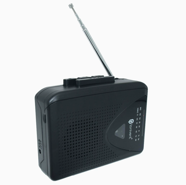 Retro Stereo Cassette Player, FM/AM Radio with External Speaker