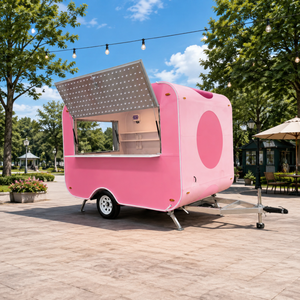 Carrinho de Café Dobrável, Food Trucks, Trailer de Comida, Food Truck com Cozinha Completa, Carrinho de Sorvete, Trailer Móvel, Caminhão Móvel - Product Image 1