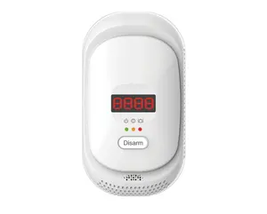 China Factory 110v/220v Combustible Gas Lpg Gas <strong>Leak</strong> <strong>Detector</strong> Can Work With Shut Off Valve Lpg Gas Leakage <strong>Detector</strong> - Product Image 1