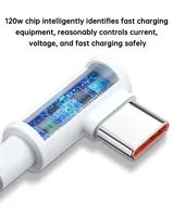 Pour Xiaomi 120W chargeur rapide 3A charge rapide Ultra Lite USB type C câble de téléphone tresse TPE pour Redmi Note 12 Pro accessoires