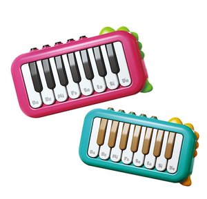 Instrumento Musical Multifuncional, Mini Piano de 8 Teclas para Niños, Piano de Dibujos Animados con Luces, Juguetes de Aprendizaje Musical - Product Image 1