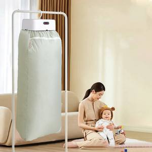 <span class=keywords><strong>Sèche</strong></span>-<span class=keywords><strong>linge</strong></span> électrique portable pliable en plastique compact et ventilé pour les vêtements de bébé, les voyages en dortoir, efficace et rapide - Product Image 6