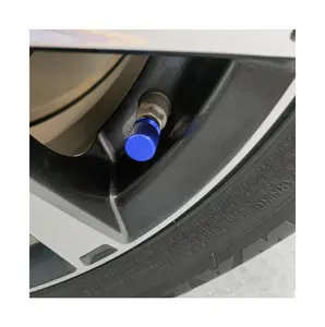 Einteilige 12-mm-Autoreifenventilabdeckung Auto-Radnabe Staub dichte Dekoration Reifen felgen schaft Düsen abdeckung