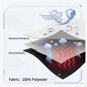 Gorro <span class=keywords><strong>Arcteryx</strong></span> <span class=keywords><strong>Impermeable</strong></span>, Cortavientos y Transpirable con Cuello Alto y Cierre de Cremallera Unisex - Product Image 6