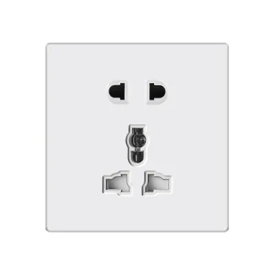 Universal Environmental Protection Appliance Household Energy Saving Switch Power Button Pressure Wall Switch 13A Socket Switch