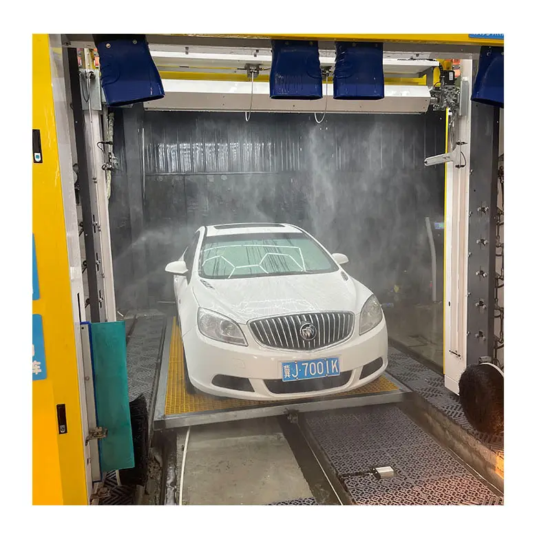 High Quality fully car washing system touchless automatic car steam wash machine