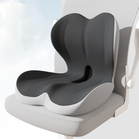 Siège de voiture ergonomique personnalisé, chaise de bureau, soutien lombaire en mousse à mémoire de forme, dossier et coussin orthopédique pour soulager la colonne vertébrale